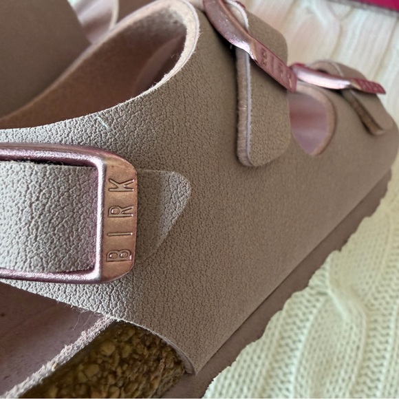Birkenstock Roma Kids Sandal 8 Lavender Blush NEW Summer Slides Cute Girls Shoe - Picture 8 of 9